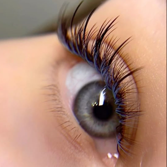 Цветные реснички или стразы