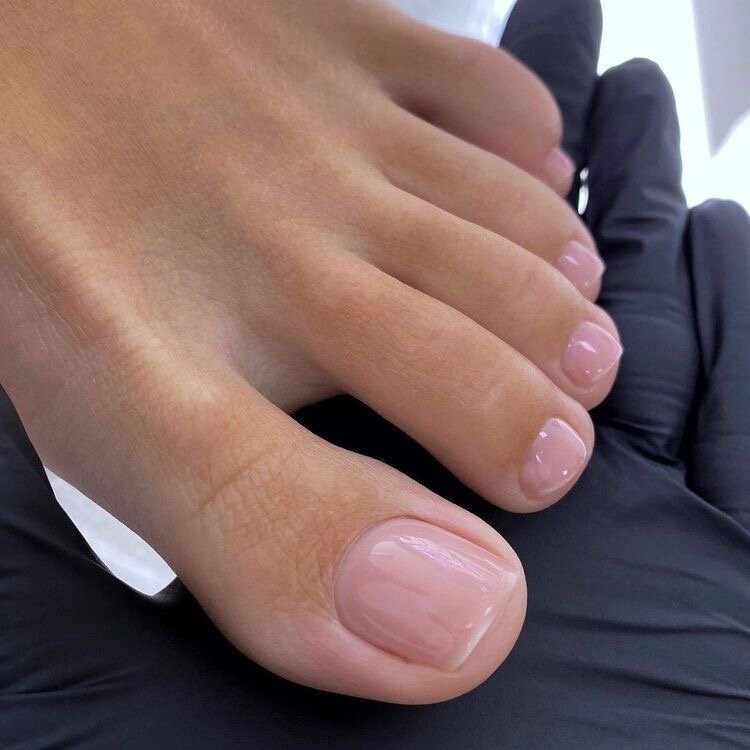 Педикюр/ пальчики с покрытием
