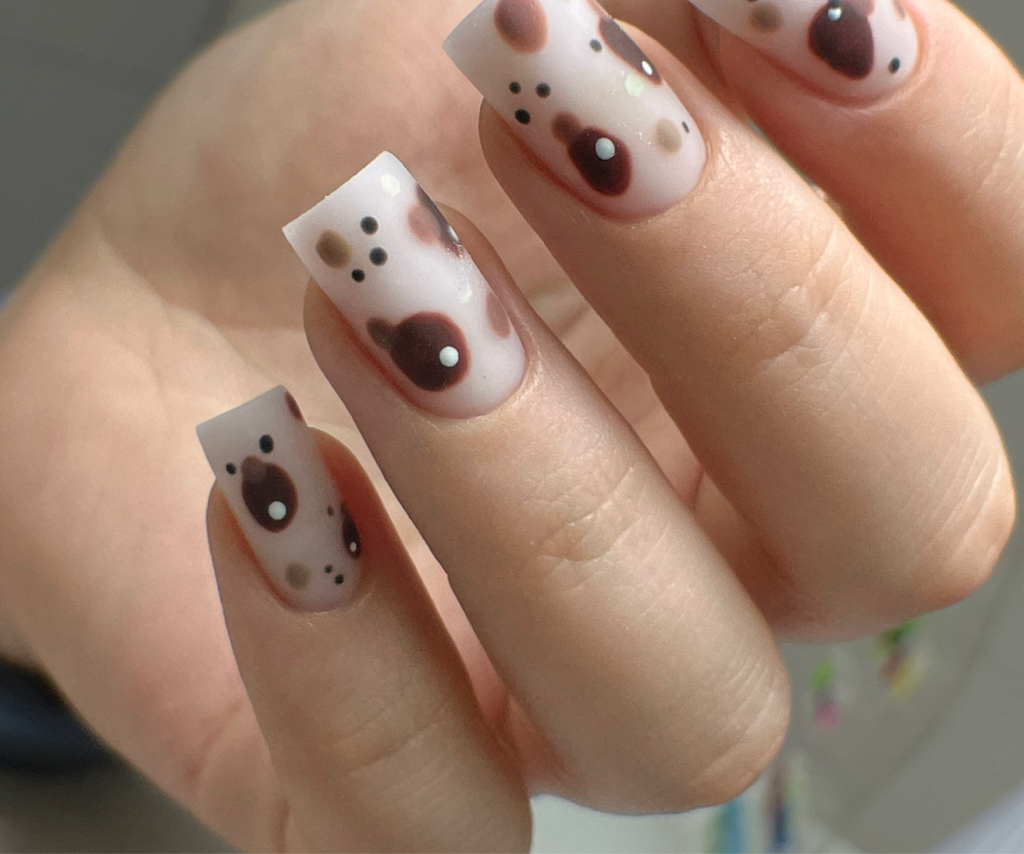 Наращивание ногтей М ( длина до 3-ки)