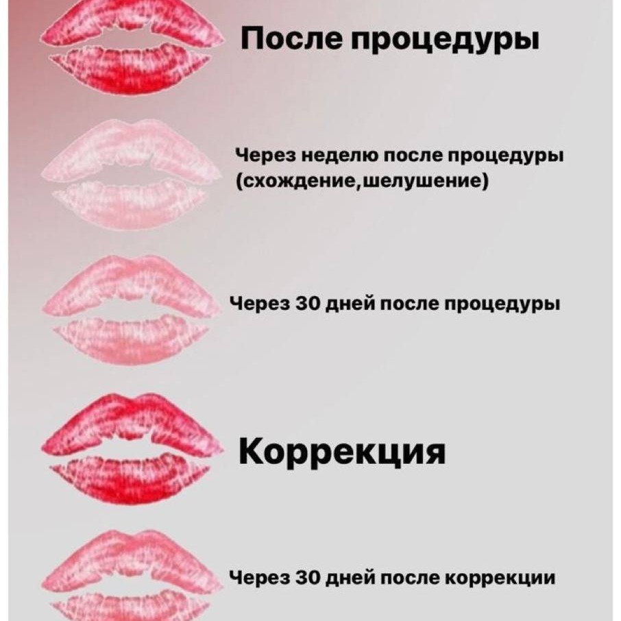 Коррекция перманентного макияжа