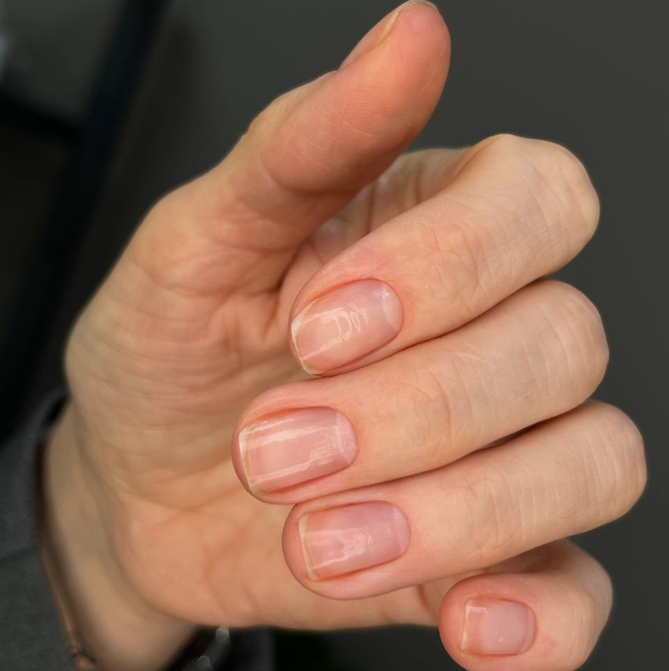 Снятие+ маникюр (без покрытия)