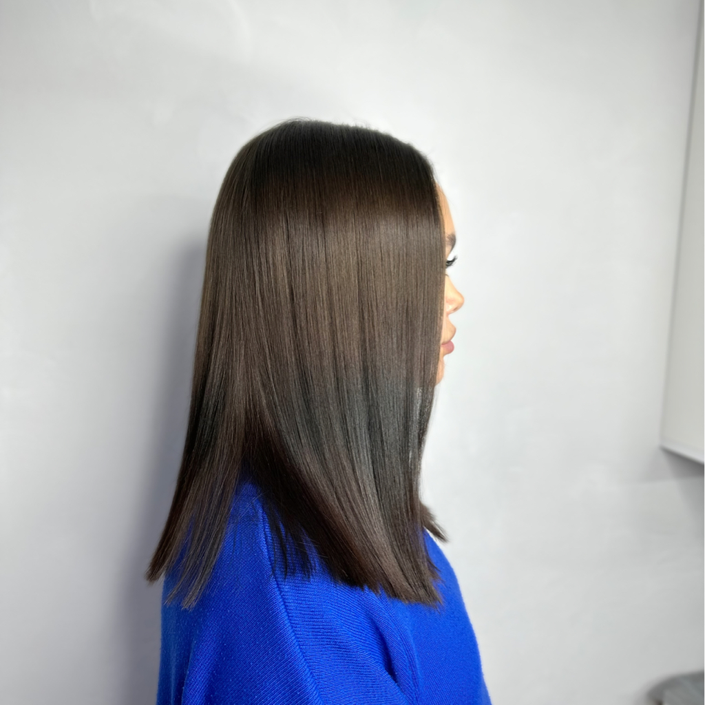 Кератиновое выпрямление