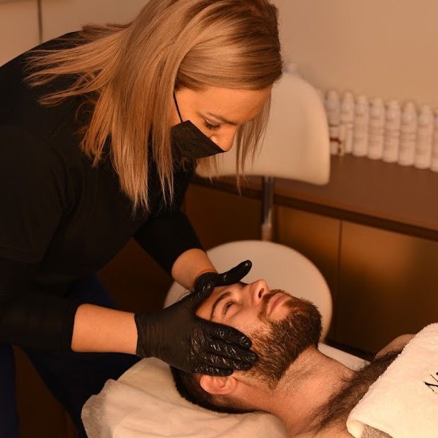 Split face massage/Мануальное моделирование Сплит