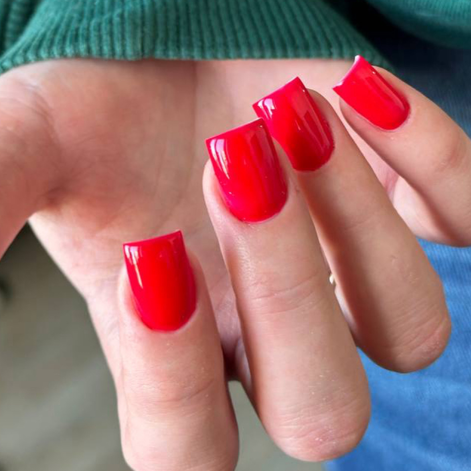 Моделирование ногтей гелем + покрытие гель лак