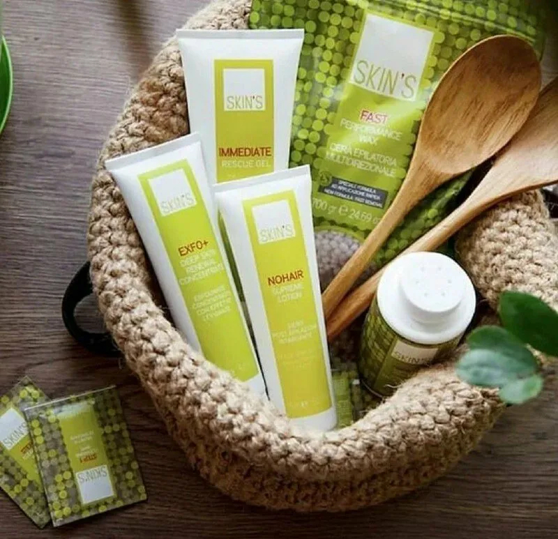 Восковая депиляция  SKINS  Лицо