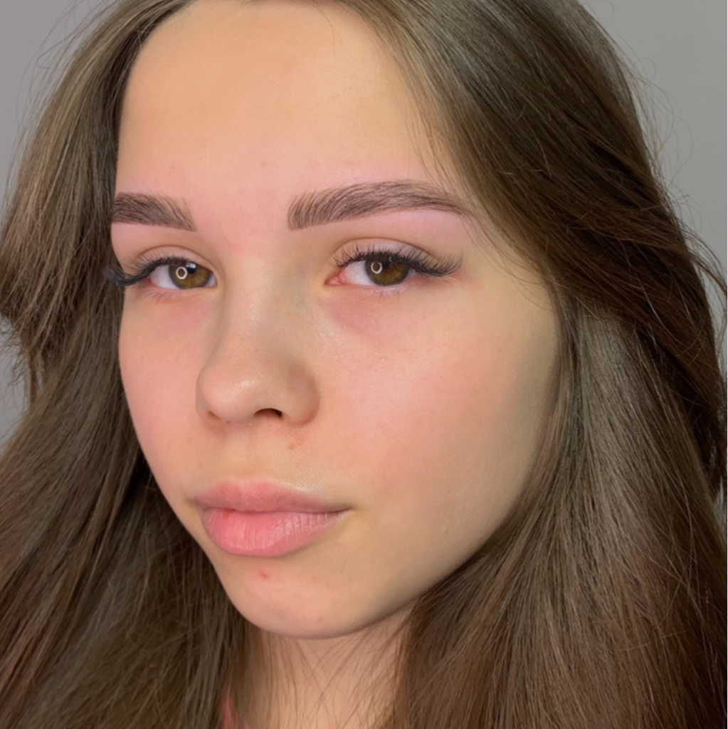 окрашивание + коррекция