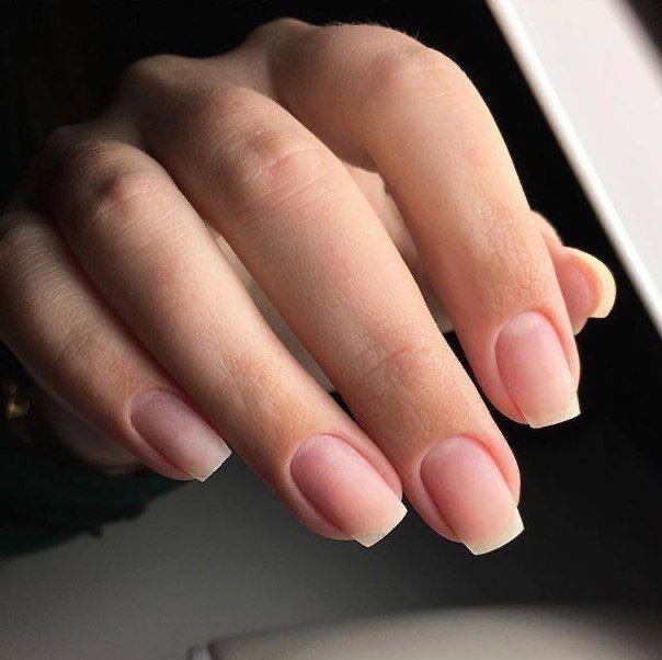 Маникюр без покрытия
