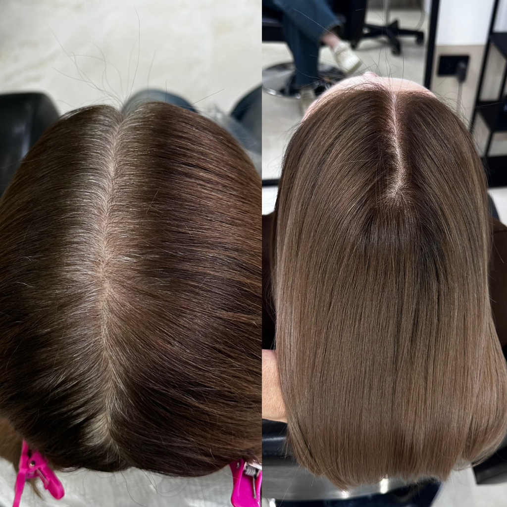 Окрашивание корней (седина)