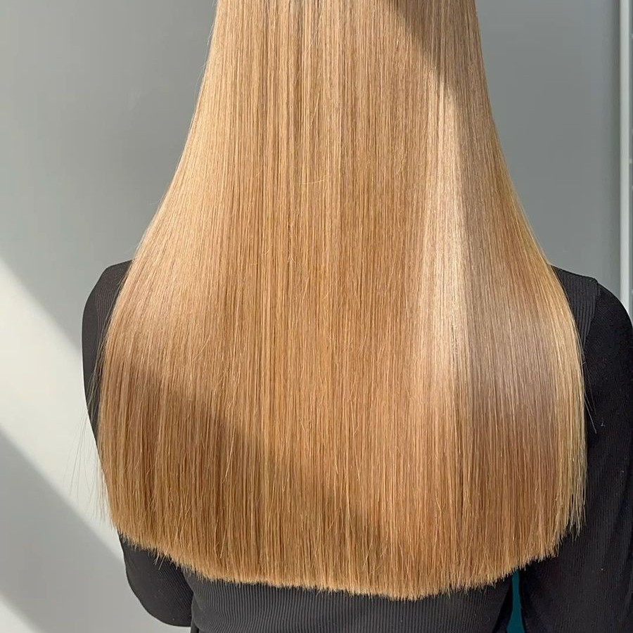 Кератиновое выпрямление