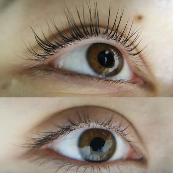 Окрашивание ресниц