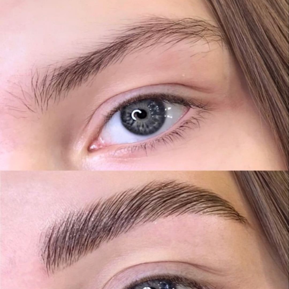 Коррекция бровей + окрашивание (хна/краска)