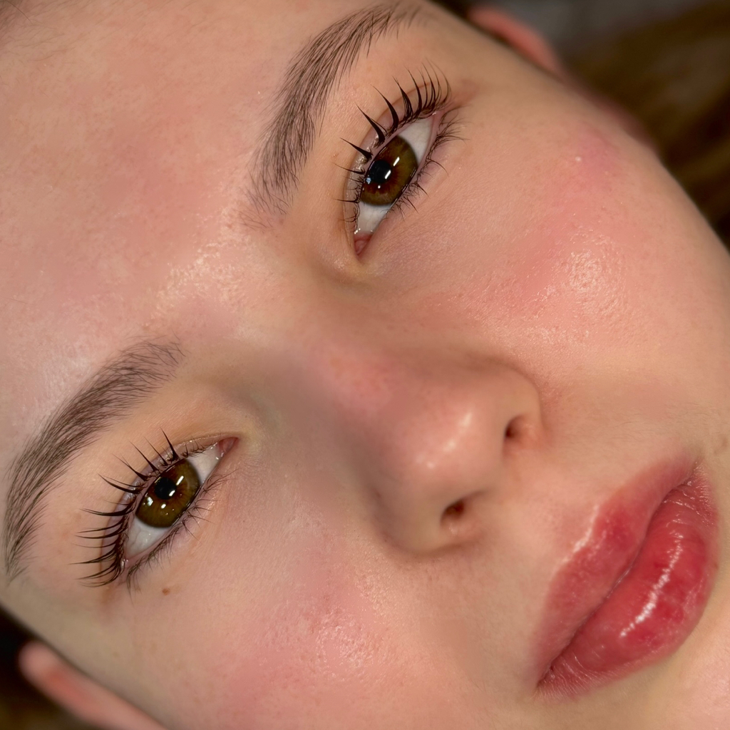 Ламинирование ресниц + окрашивание ресниц