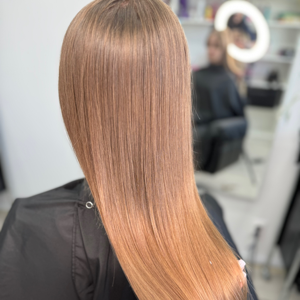 Из блонда в русый