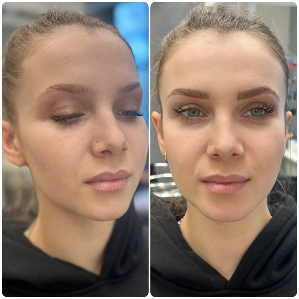 Оформление бровей