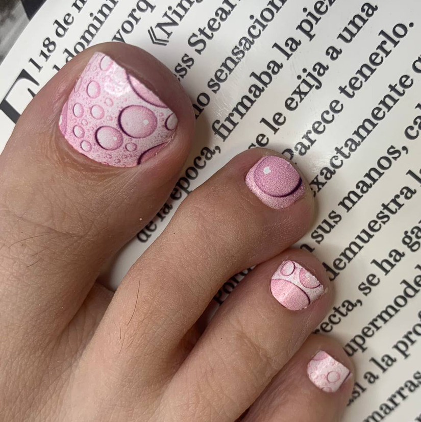 Аппаратная обработка пальчиков + покрытие пленками