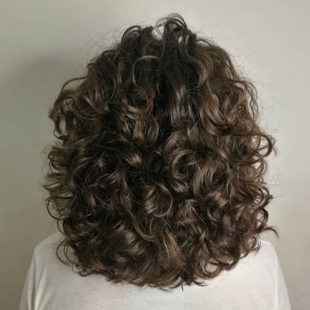 Био завивка волос/средняя длина +30% за густоту