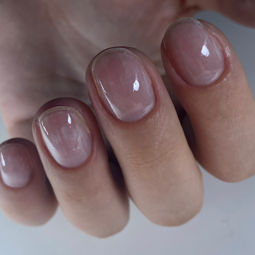 Гигиенический маникюр без покрытия