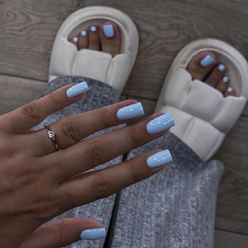 Комплекс ( маникюр и педикюр с покрытием гель лак , снятием )