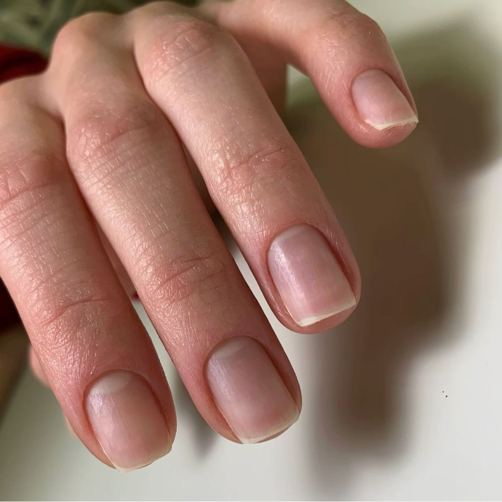 Маникюр комбинированный ( без покрытия )