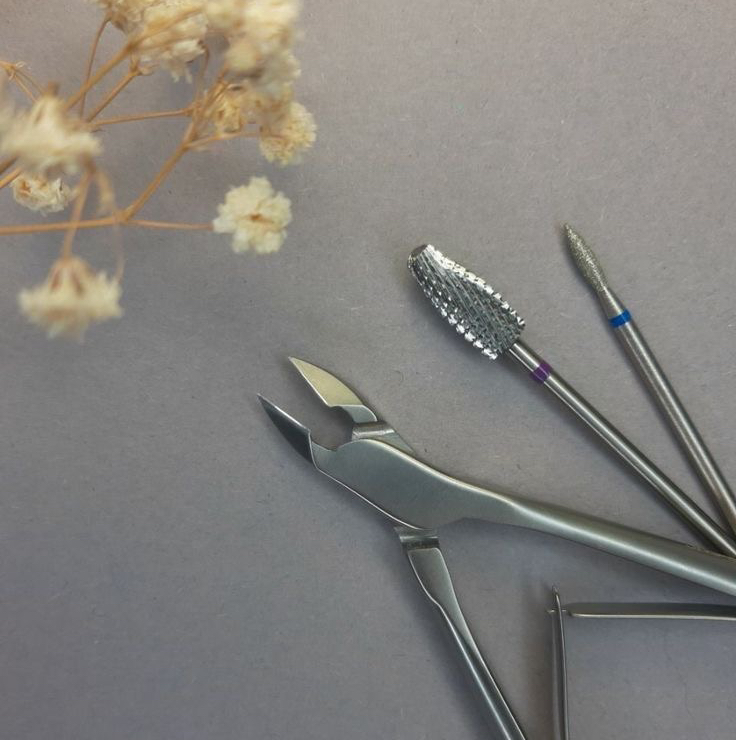 Снятие гель лака без дальнейшего покрытия