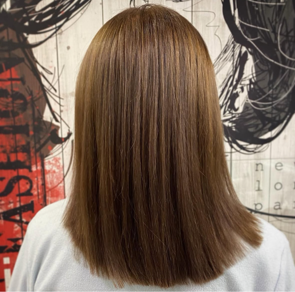 Окрашивание в один тон