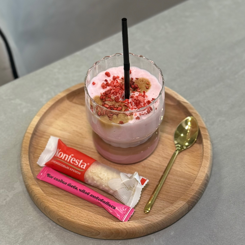 Вишневый латте