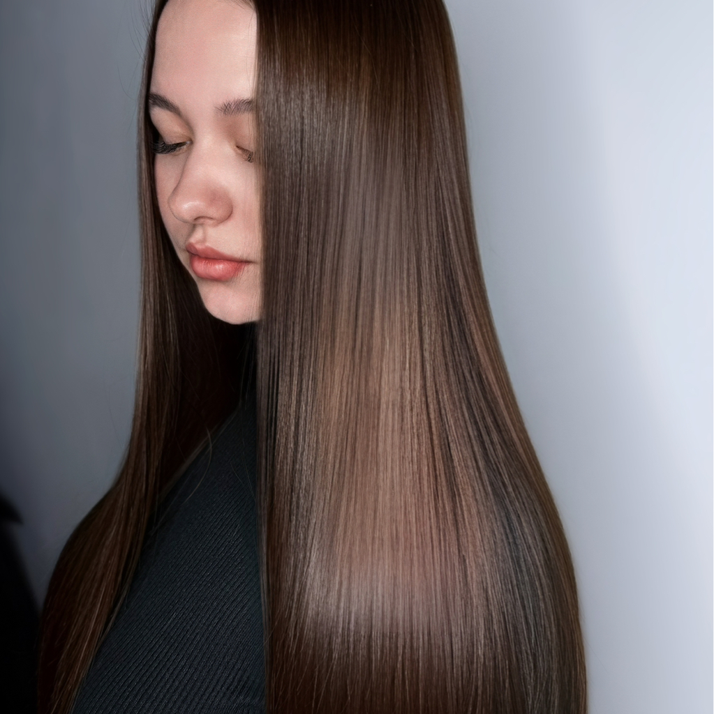 Кератиновое выпрямление