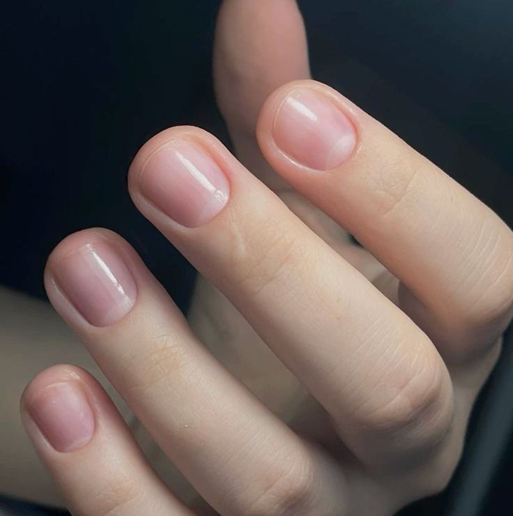 Маникюр без покрытия