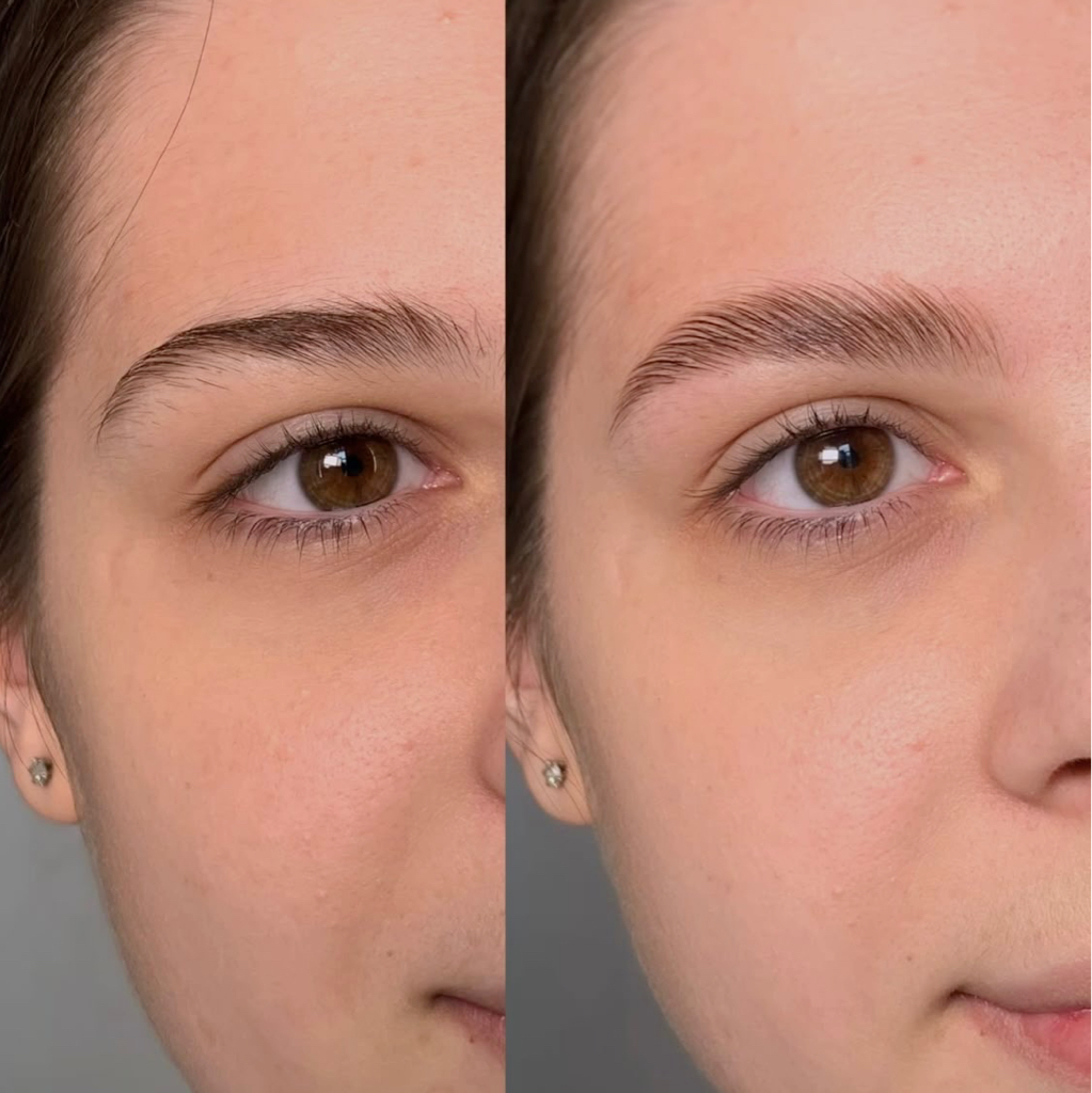 Долговременная укладка бровей+коррекция без окрашивания