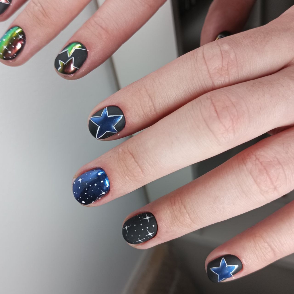 Мужской маникюр с покрытием