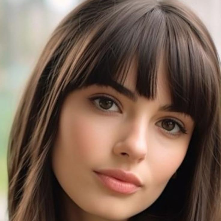 Стрижка челки