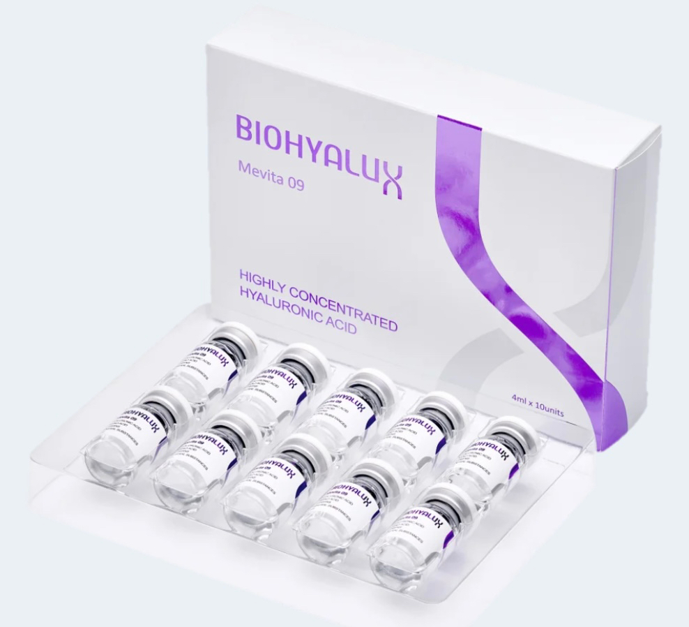 Биоревитализация.  Mevita 09.  Сияние и осветление кожи.   4 мл. РЗН 2018/7855