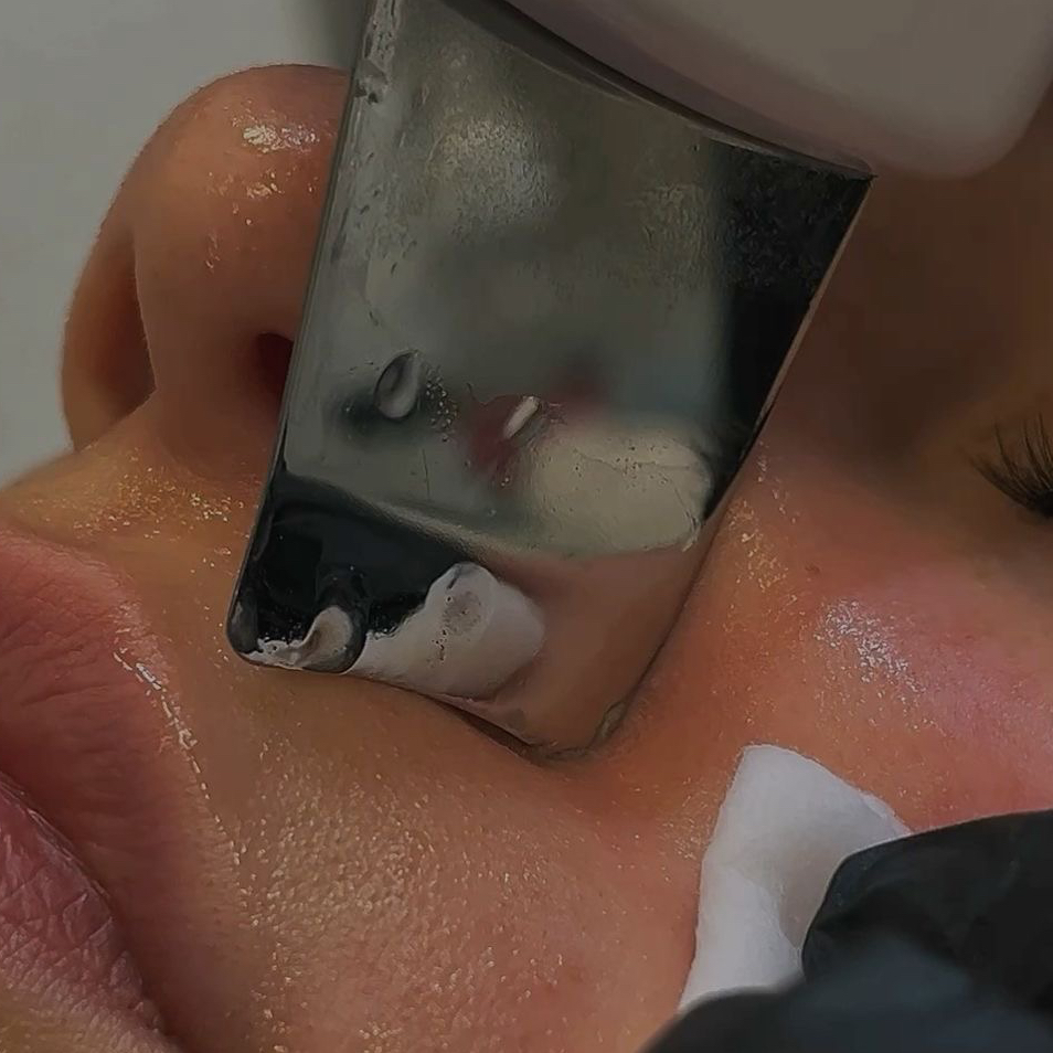 Экспресс чистка лица (аппарат)+маска по типу кожи