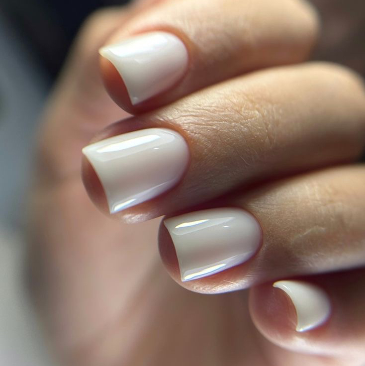 Маникюр с ОДНОТОННЫМ покрытием