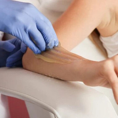 Депиляция шугаринг - руки до локтя