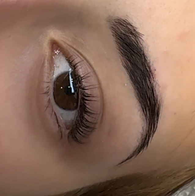 Комплекс Ламинирование ресниц и Бровей с окрашиванием