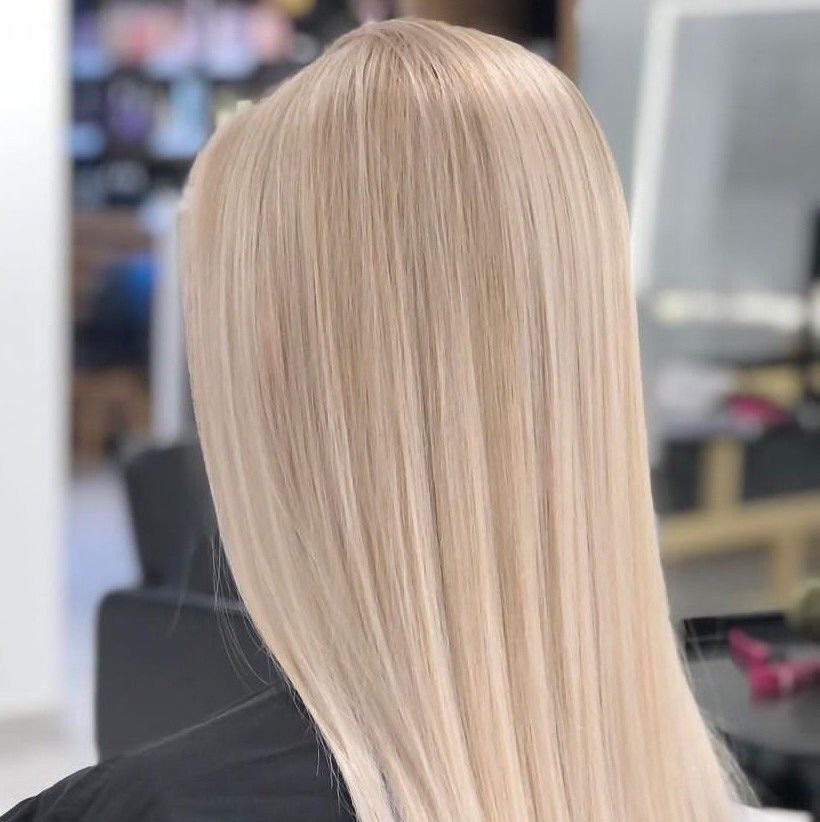 Окрашивание на длинные волосы / TOTAL BLOND