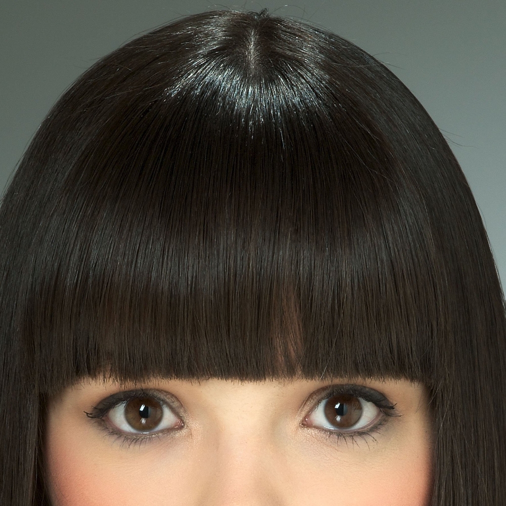 Кератиновое выпрямление челки