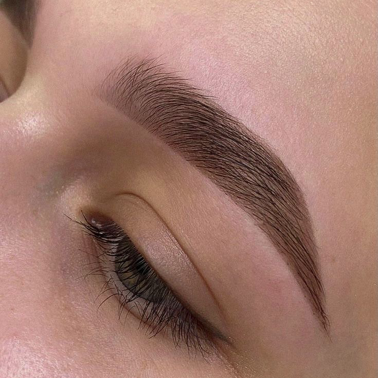 Коррекция+Окрашивание бровей