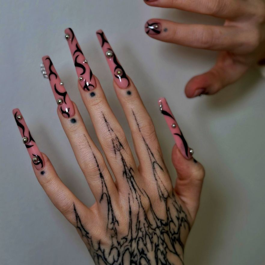 Наращивание экстремальная длина