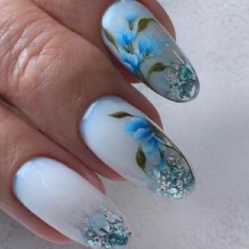 Китайская роспись (один ноготь )