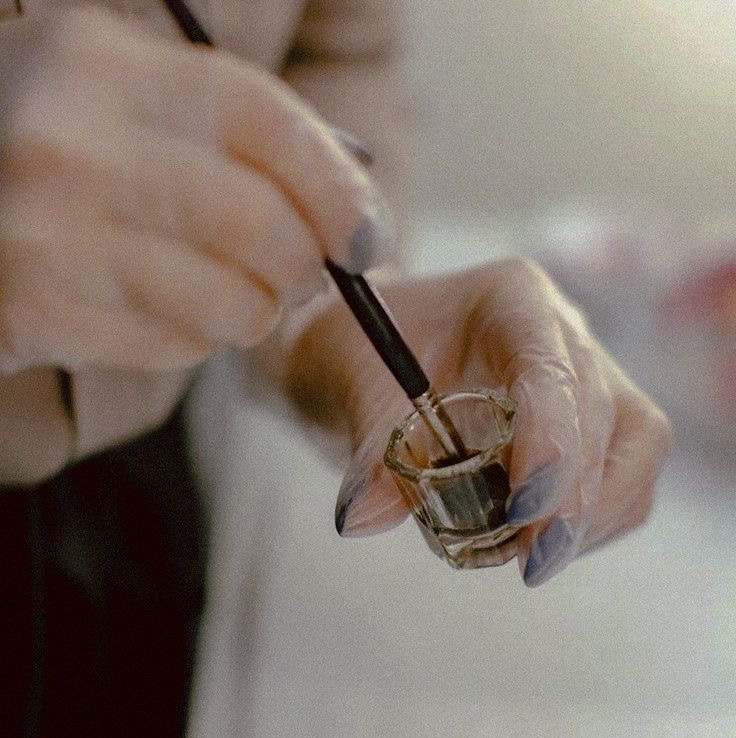 БРОВИ. Окрашивание