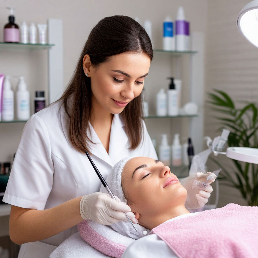 Атравматическая чистка лица