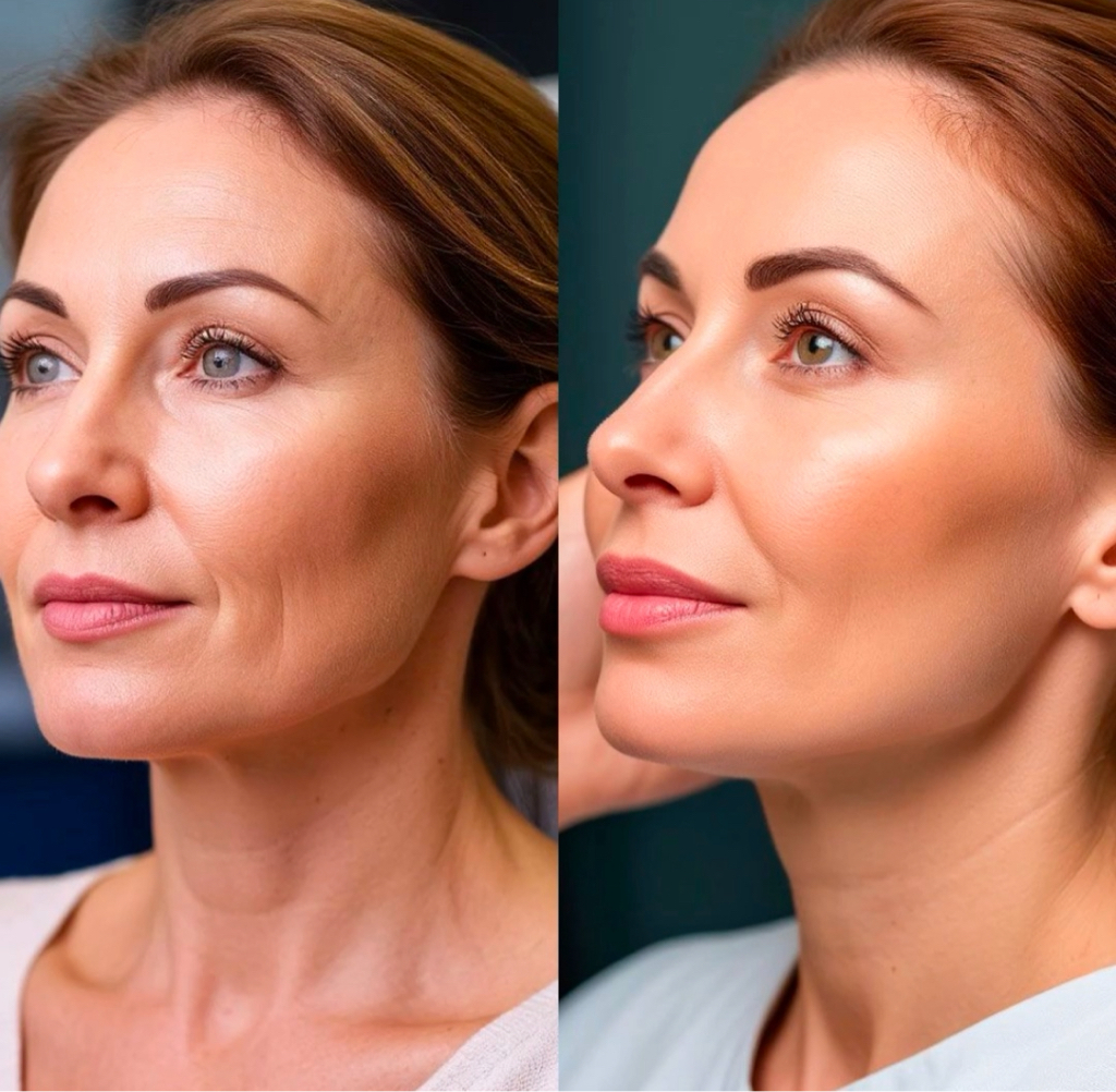 SMAS LIFTING нижняя треть лица