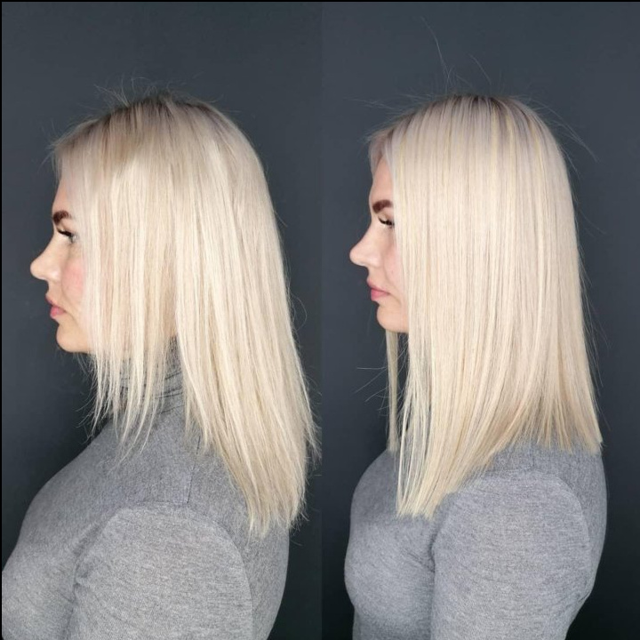 Загущение волос наращиванием