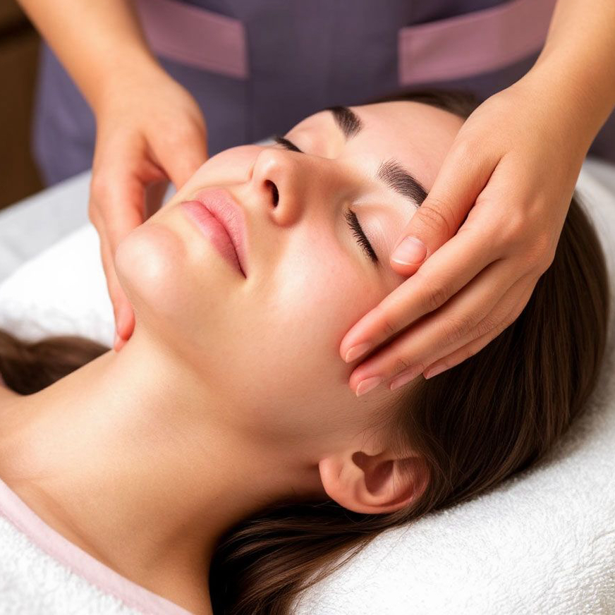 Классический массаж лица