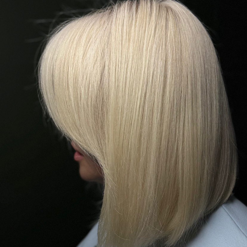 Окрашивание блонд