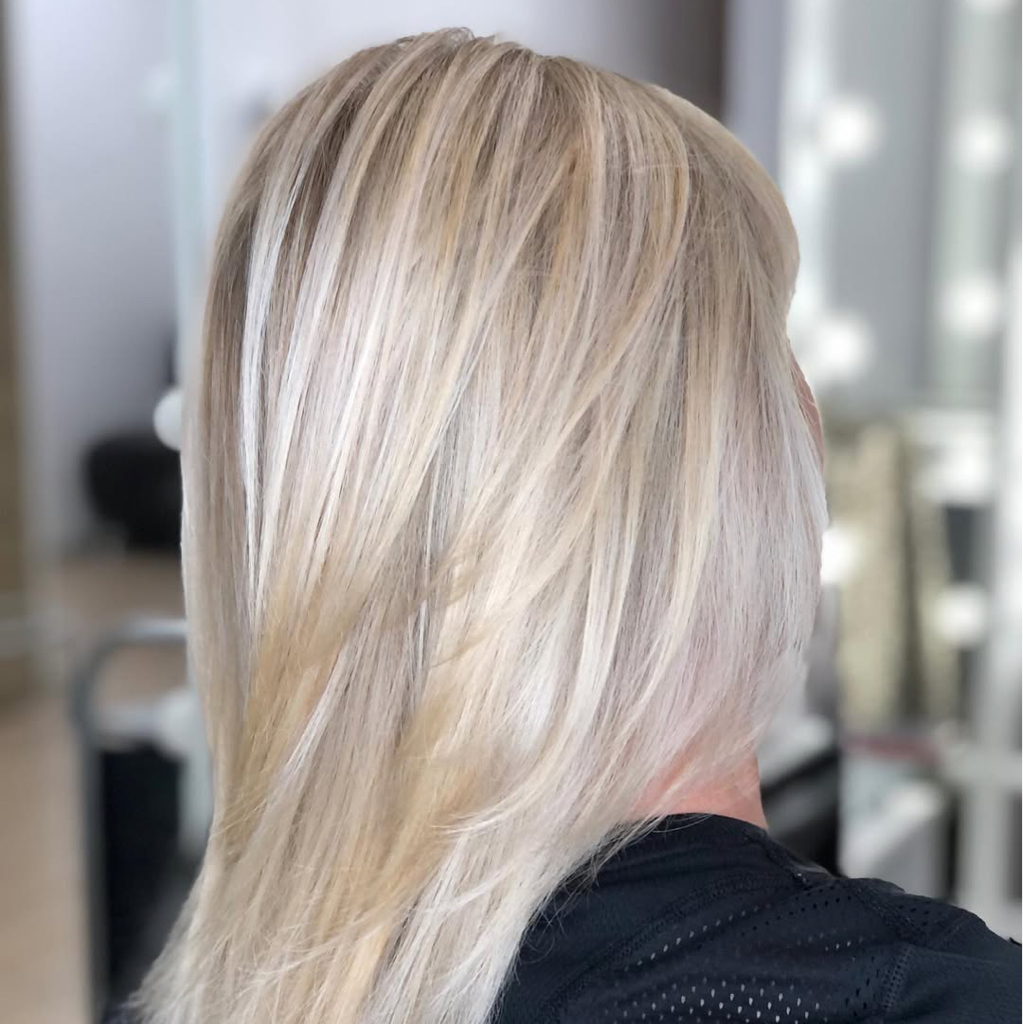 Air Touch, средние волосы