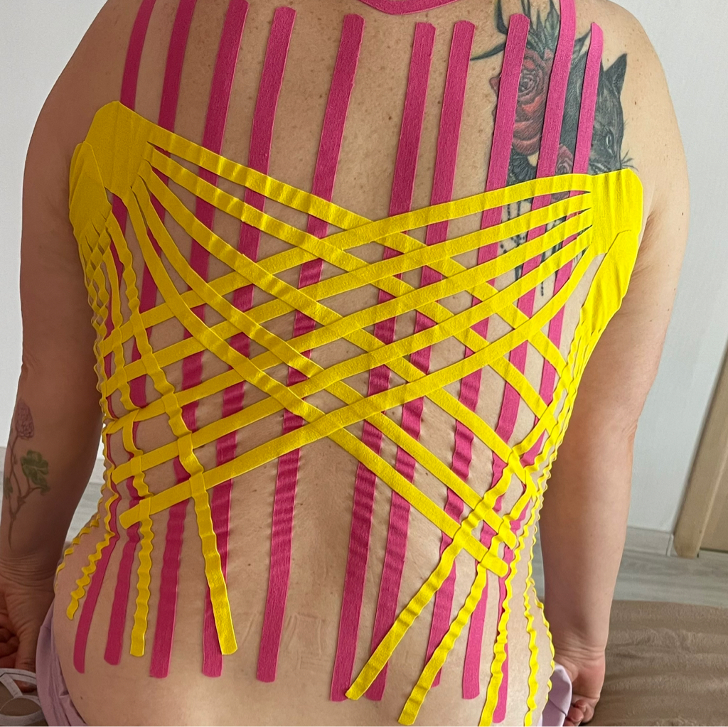 Тейпирование спины (объемы)