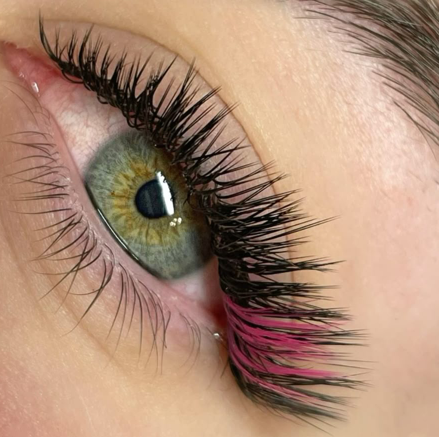 Цветные ресницы